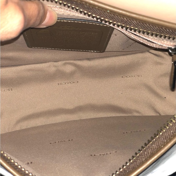 Authentic Limited Edition 75th Anniversary COACH saddle bag 9170 in Dark Fatigue - Picture 8 of 16